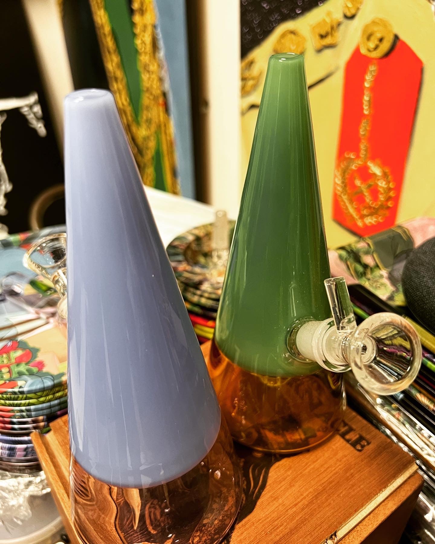 Ripkitty 7” 2 Toned Cone Showerhead Style