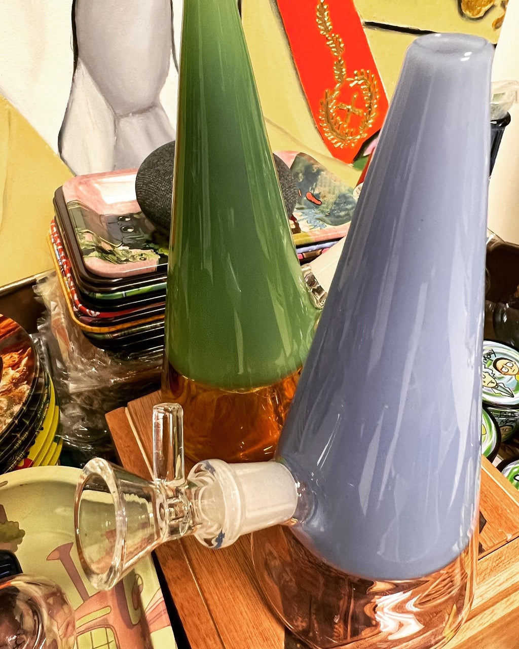 Ripkitty 7” 2 Toned Cone Showerhead Style