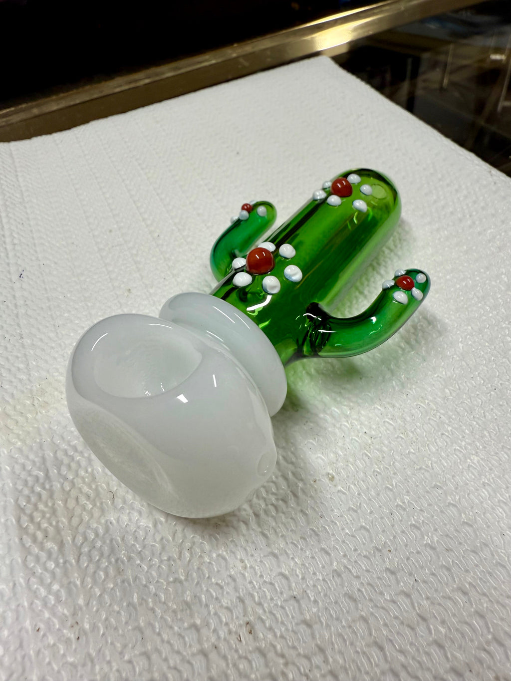 Ripkitty 4.5" Cactus Dry Herb Hand Pipe Spoon