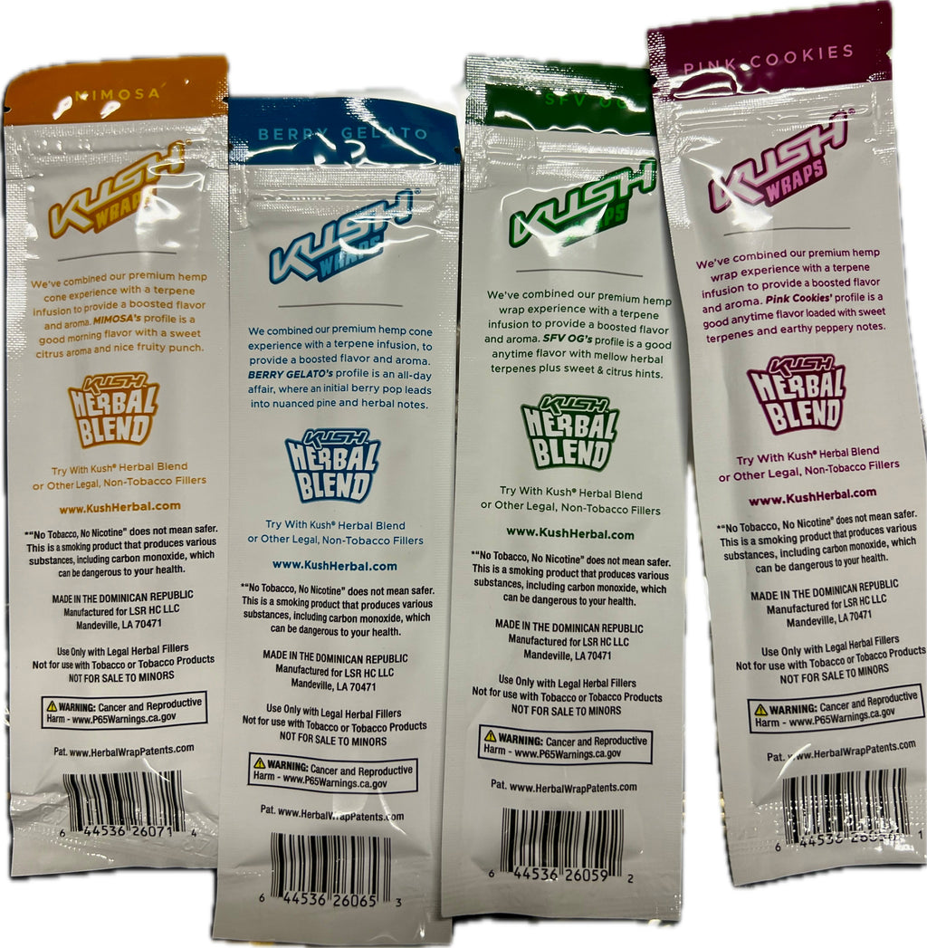 Kush Various 4 Count Hemp