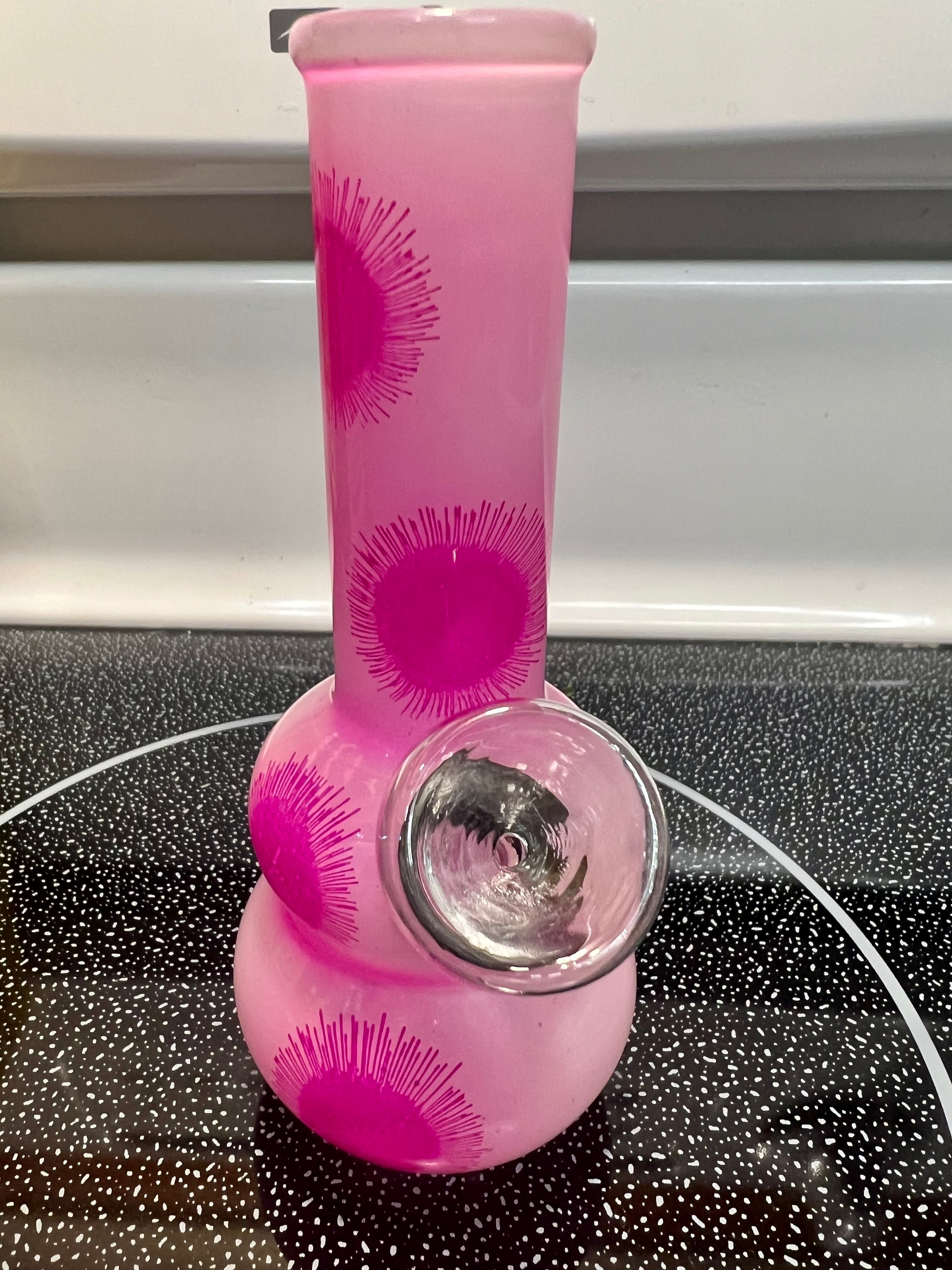 Ripkitty 5” Soft Glass Net Multi-Color Water Pipe Bong