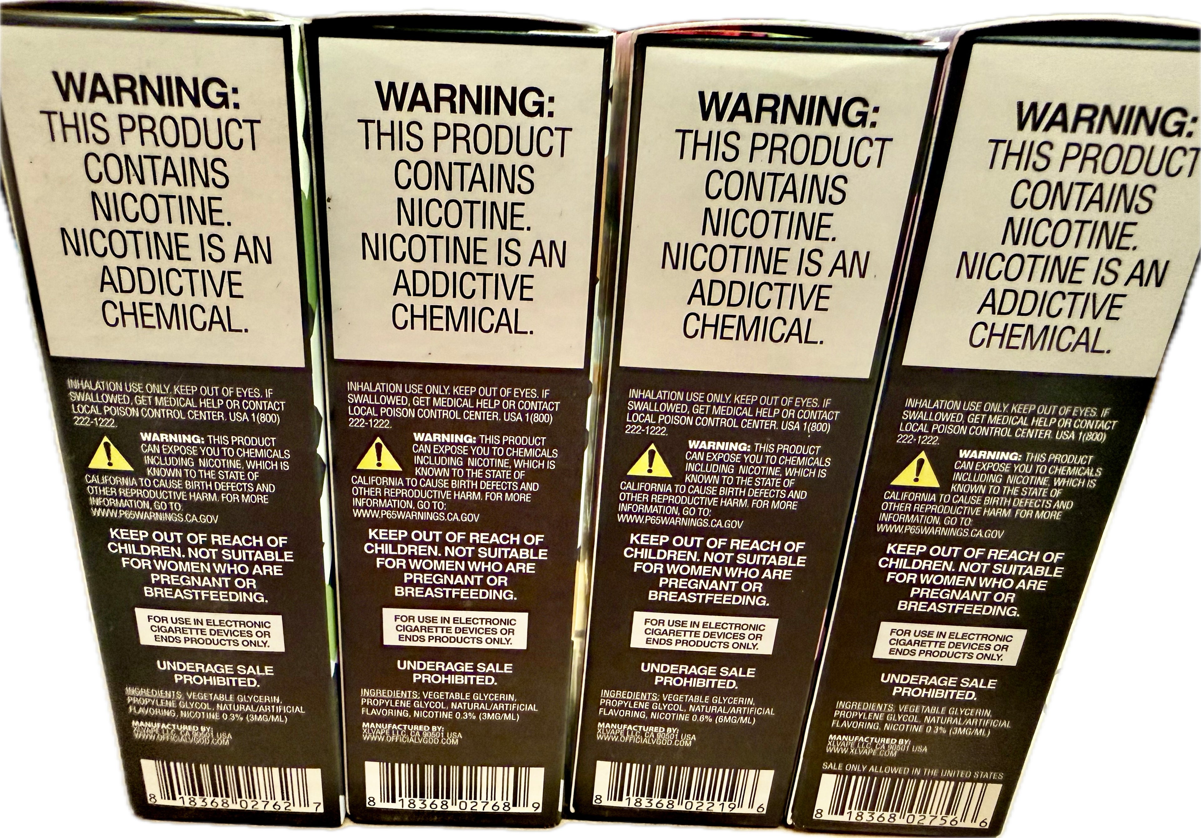 VGOD Iced “BOMB” E-Liquid Nicotine Solution Various Flavors