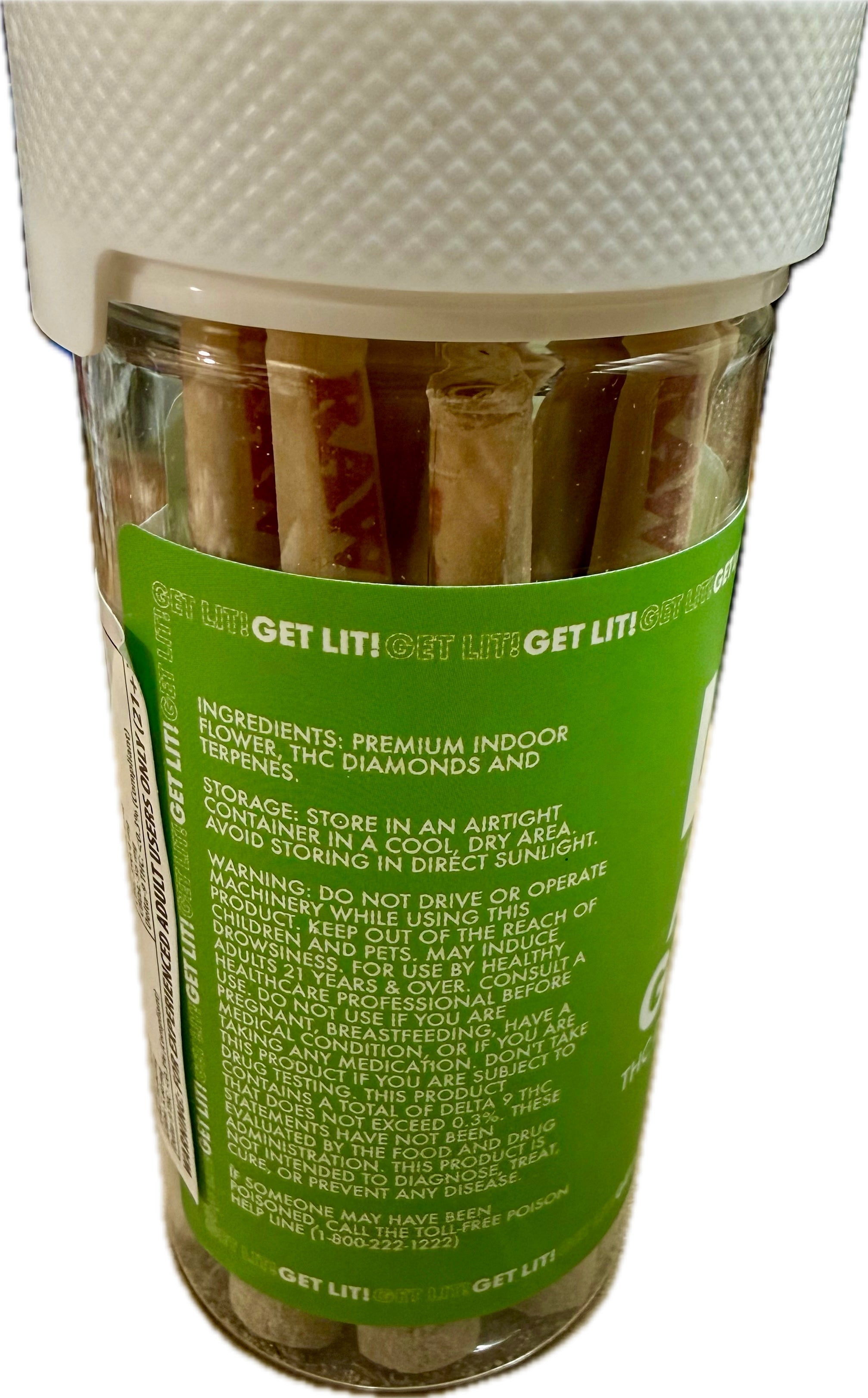 DIAMOND LIT - LIQUID DIAMONDS - 2G - PRE ROLL - 10CT