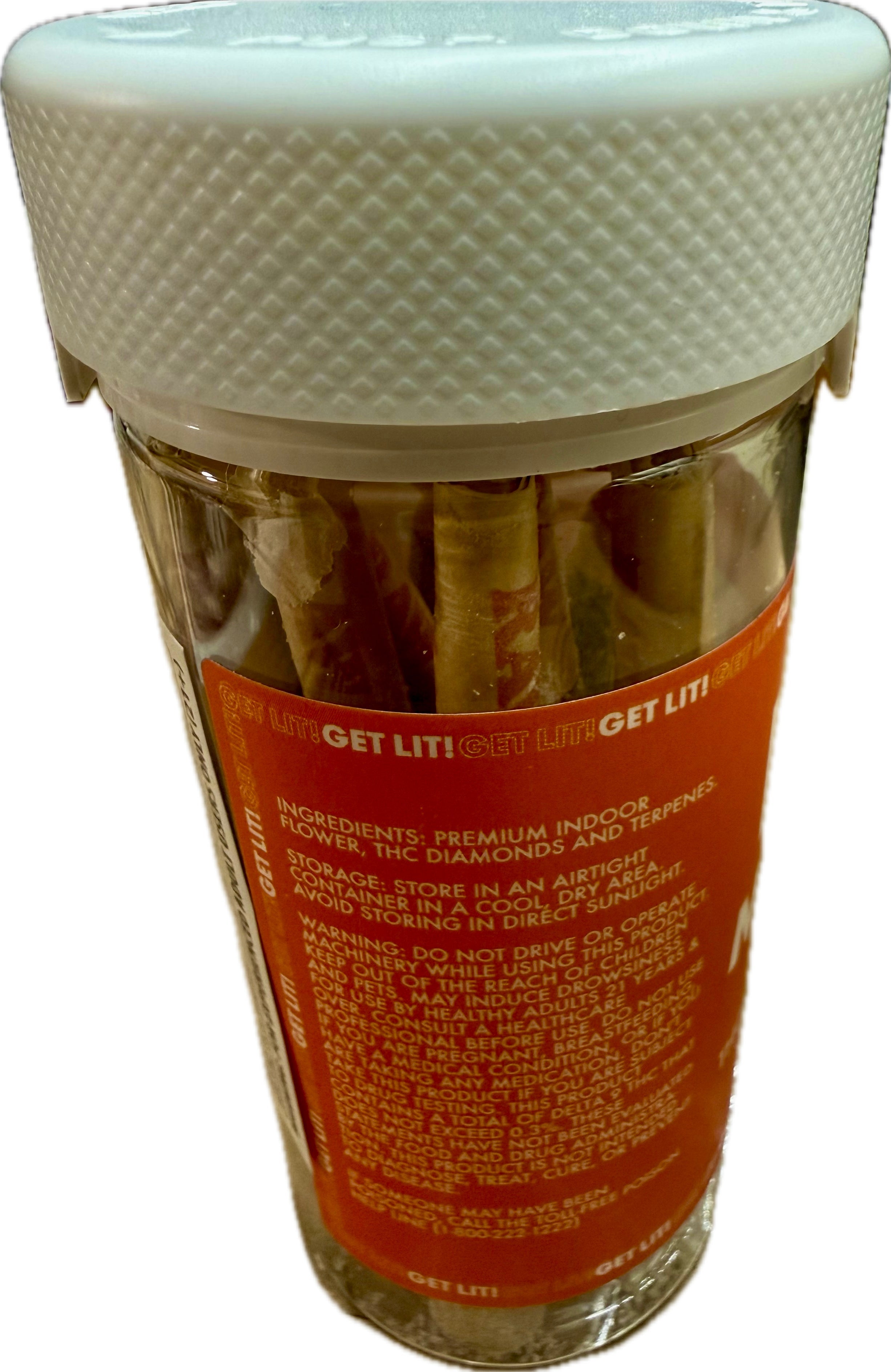 DIAMOND LIT - LIQUID DIAMONDS - 2G - PRE ROLL - 10CT